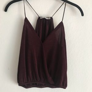 Maroon Cami Top